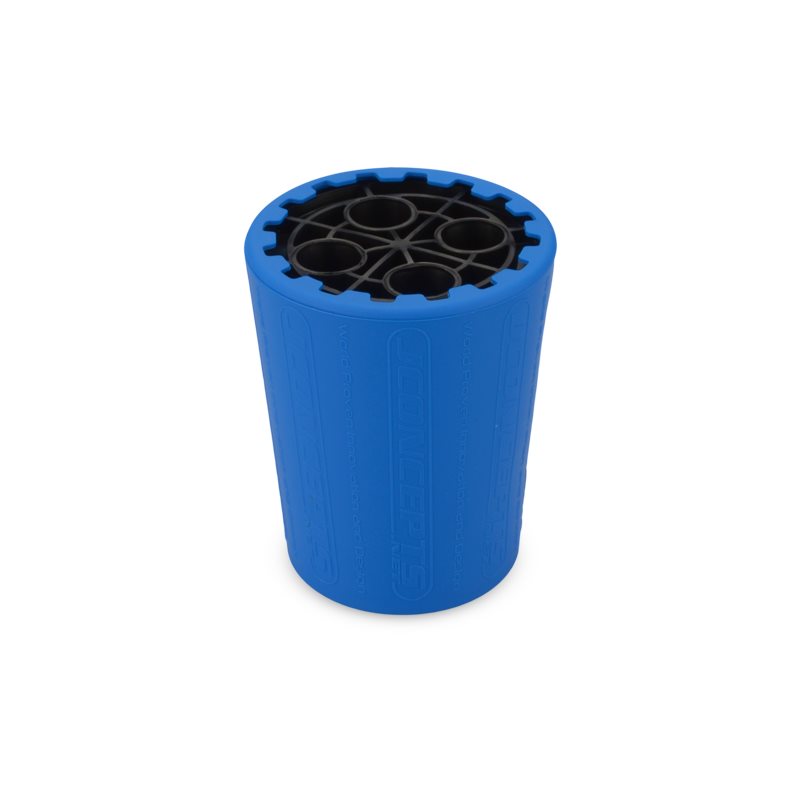 JConcepts - Exo 1/10th shock stand and cup - black stand / blue cup
