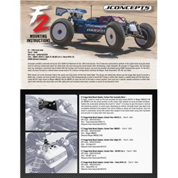 F2 - 1/8th truck body - Fits, MBX8T, RC8T3, 8ight-XT, D8T, NT48 2.0