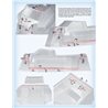 F2 - 1/8th truck body - Fits, MBX8T, RC8T3, 8ight-XT, D8T, NT48 2.0