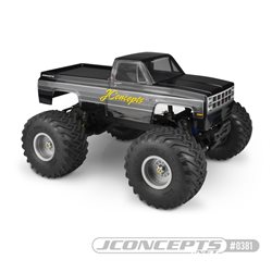 1982 GMC K10 Traxxas Stampede, Tamiya Clod Buster body (7" width & 10.50" wheelbase)