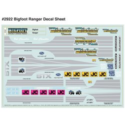 1985 | 1992 Ford BIGFOOT Ranger body, Fits - Traxxas Stampede | Stampede 4x4 (7" width & 11" wheelbase)
