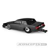 1987 Buick Grand National, 12.00" front and rear width & 13" wheelbase
