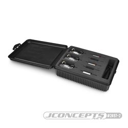 JConcepts - motor / rotor box w/ foam liner - black