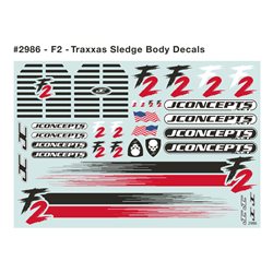 F2 - Traxxas Sledge body