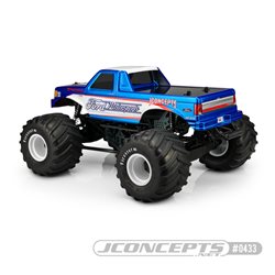 1989 Ford F-250 monster truck body w/ fastback (7" width & 13" wheelbase)