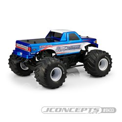 1989 Ford F-250 monster truck body w/ fastback (7" width & 13" wheelbase)