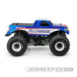 1989 Ford F-250 monster truck body w/ fastback (7" width & 13" wheelbase)
