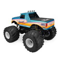 1993 Ford F-250 monster truck body w/racerback and sun visor - (7" width & 10.5" wheelbase)