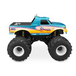 1993 Ford F-250 monster truck body w/racerback and sun visor - (7" width & 10.5" wheelbase)