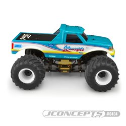 1993 Ford F-250 monster truck body w/ racerback and visor - (7" width & 13" wheelbase)