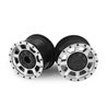 Vengeance - 2.2" Axial Yeti 12mm glue-on wheel w/ caps & adaptors - 4pc. 