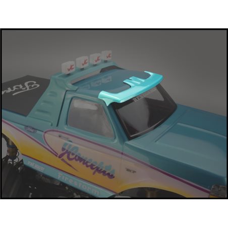 Front visor for 0303, F-250 monster truck body