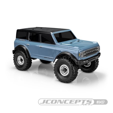 2021 Ford Bronco 4-door - (Fits - Traxxas TRX-4 Sport, Enduro, Axial 12.3" wheelbase)