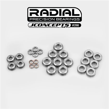 JConcepts Radial NMB bearing set - Fits, RC8B4 | RC8B4e