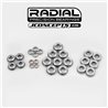 JConcepts Radial NMB bearing set - Fits, RC8B4 | RC8B4e