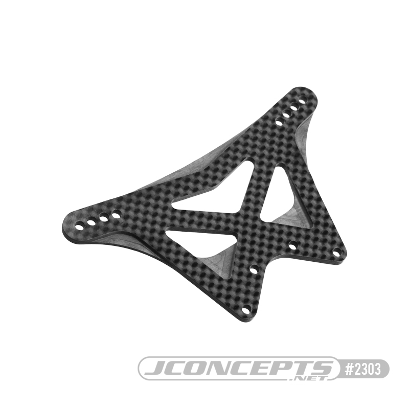 JConcepts - RC10 Classic / Worlds 2.5mm Carbon Fiber rear shock tower