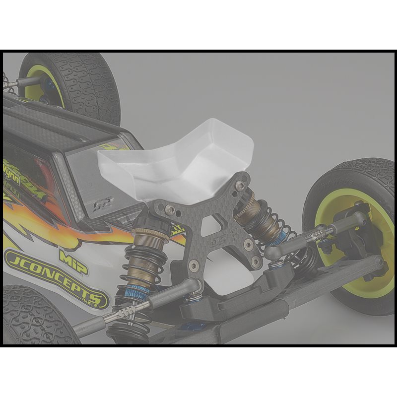 JConcepts - Aero B6 | B6D | B6.1 front wing, Fits flat front arm - narrow, 2pc