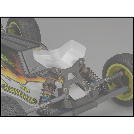 JConcepts - Aero B6 | B6D | B6.1 front wing, Fits flat front arm - narrow, 2pc