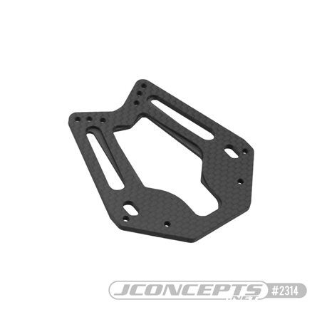JConcepts - RC10T 3.0mm Carbon Fiber front shock tower - team truck edition 