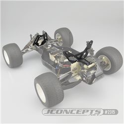 JConcepts - RC10T 3.0mm Carbon Fiber rear shock tower - team truck edition 