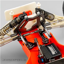 RC10T aluminum steering bellcranks, black