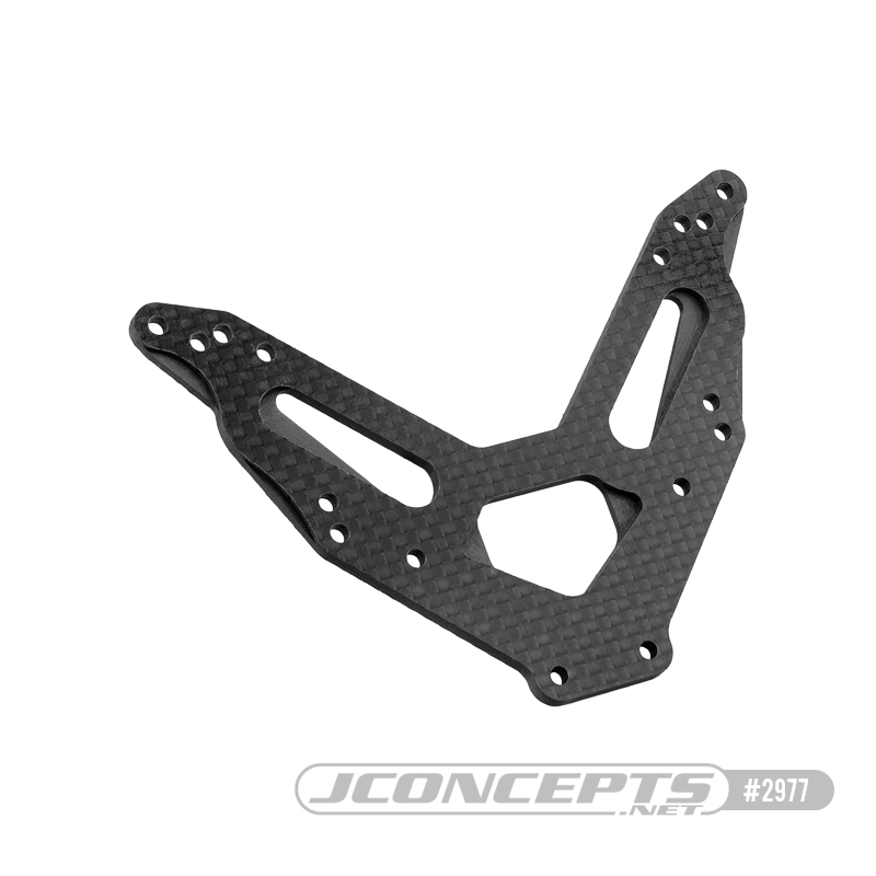 JConcepts - RC10T2 3.0mm Carbon Fiber rear shock tower