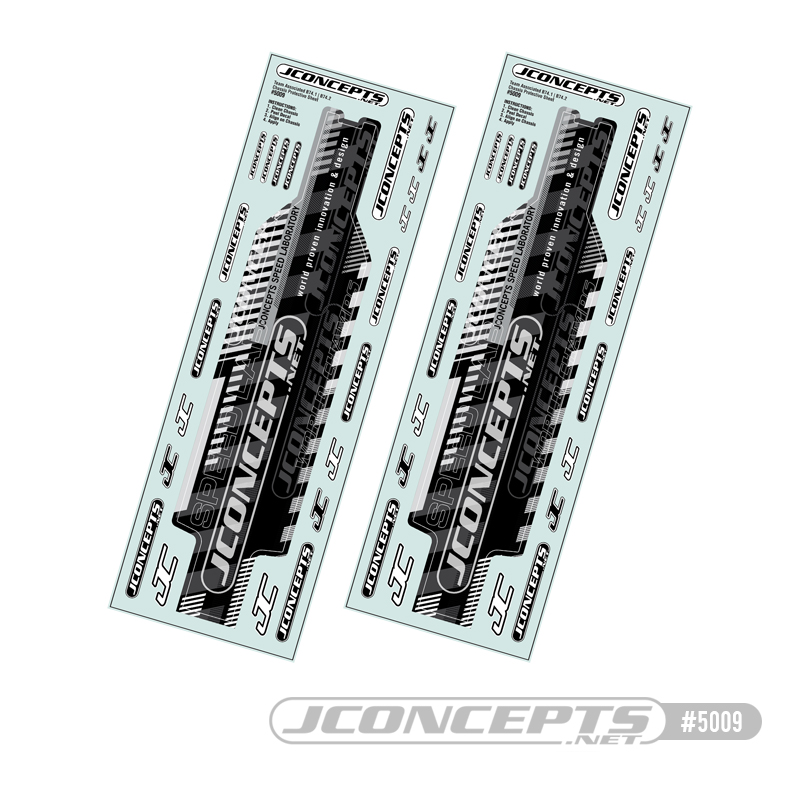 JConcepts - B74.2 precut chassis protective sheet, 2pc