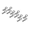 JConcepts - body clips - black - medium size - 12pc. 