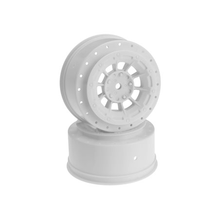 Hazard - SC6 +3mm wider off-set - 12mm hex wheel - 2pc. - (white)