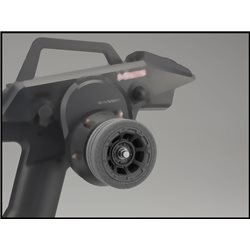 JConcepts - Sanwa M12 | MT4, Hazard radio wheel with Dirt-Tech foam grip