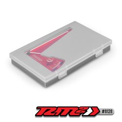 JConcepts - RM2 Aluminum camber gauge, 120mm - red (Fits- 1/8th buggy and truck)