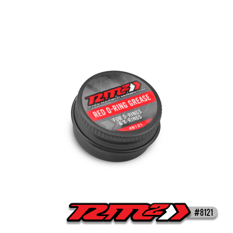 JConcepts - RM2 red, o-ring grease and treatment
