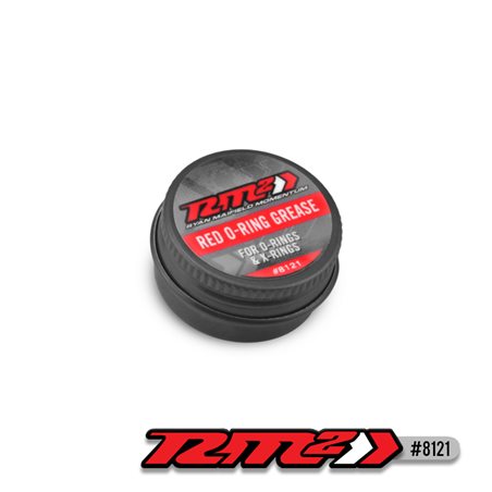 JConcepts - RM2 red, o-ring grease and treatment