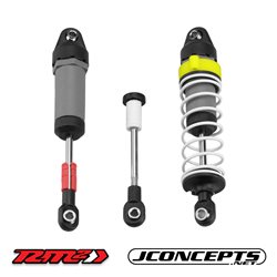 RM2 big bore shock limiter, up-travel and shock clip kit for miscellaneous 1/10th shocks, red - 24pc.