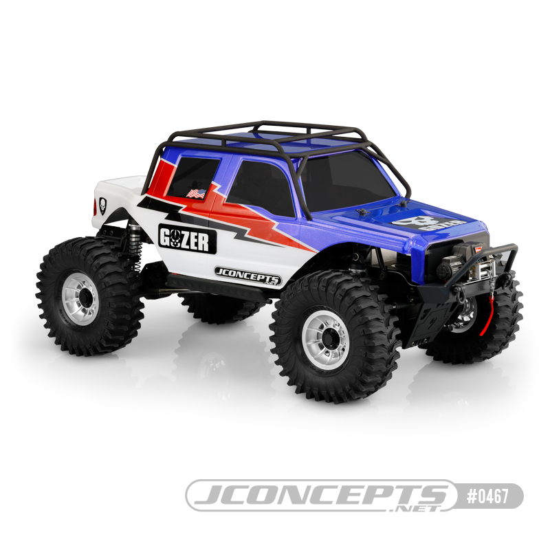 JCI - The Gozer, 12.3" wheelbase body (Fits Traxxas TRX-4 Sport, Enduro, Axial 12.3" wheelbase)