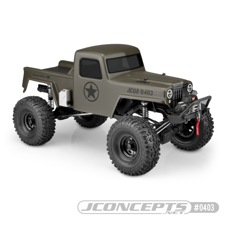 JCI Creep, 12.3" wheelbase - (Fits Traxxas TRX-4 Sport, Enduro, Axial 12.3" wheelbase)