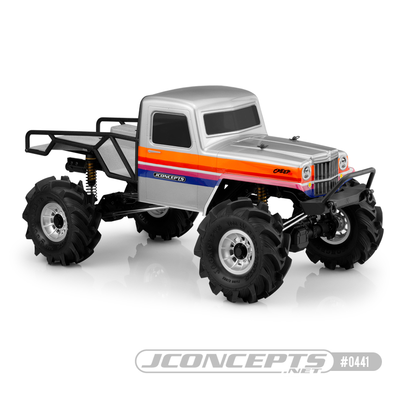 JCI CreepER, cab only 12.3" wheelbase - (Fits Traxxas TRX-4 Sport, Enduro, Axial 12.3" wheelbase)