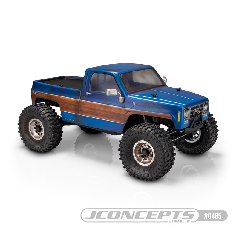 1978 Chevy K10, Tuck body - (Fits Traxxas TRX-4 Sport, Enduro, Axial 12.3" wheelbase)