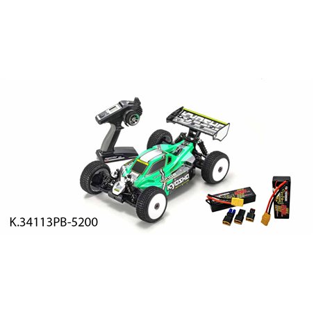 COMBO Kyosho Inferno MP10e T1S Readyset +PINK PP3-2S5200-M (x2)