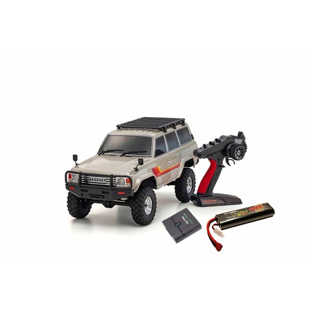 COMBO Kyosho KC10 Toyota LC60 Readyset +PINK 2S 4000 Power Bundle 