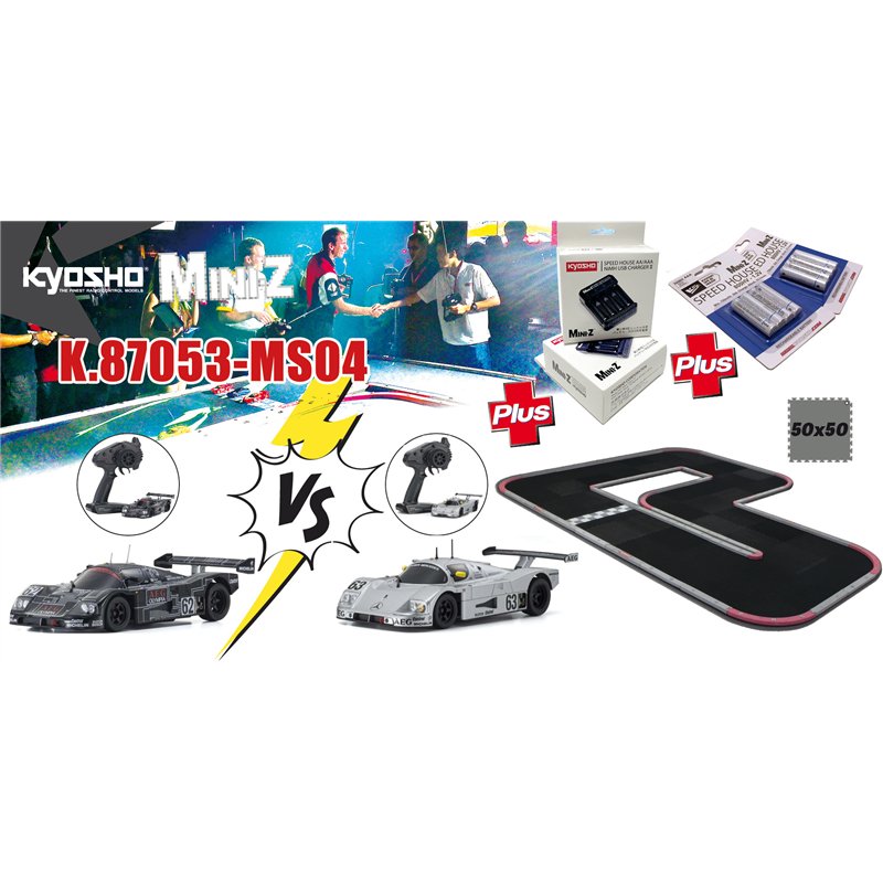 Kyosho Grand Prix Circuit 50 Mini-Z Sauber MR04 Le Mans ReadySet