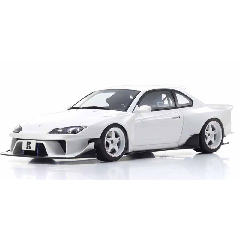 Kyosho 1:18 Samurai Collection Nissan Silvia S15 Khyzyl Saleem White