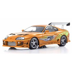 Kyosho 1:18 Toyota Supra Turbo Fast & Furious Orange Pearl