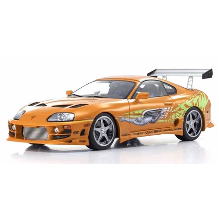 Kyosho 1:18 Toyota Supra Turbo Fast & Furious Orange Pearl