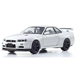 Kyosho 1:43 Nissan Skyline R34 GT-R V-Spec II White Pearl