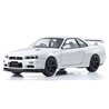 Kyosho 1:43 Nissan Skyline R34 GT-R V-Spec II White Pearl