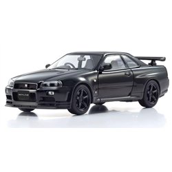 Kyosho 1:43 Nissan Skyline R34 GT-R V-Spec II Black Pearl