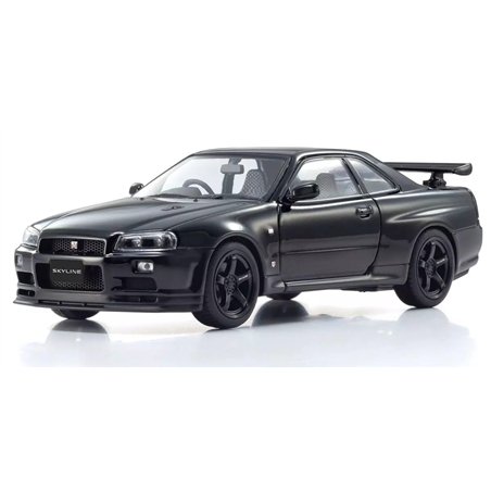 Kyosho 1:43 Nissan Skyline R34 GT-R V-Spec II Black Pearl