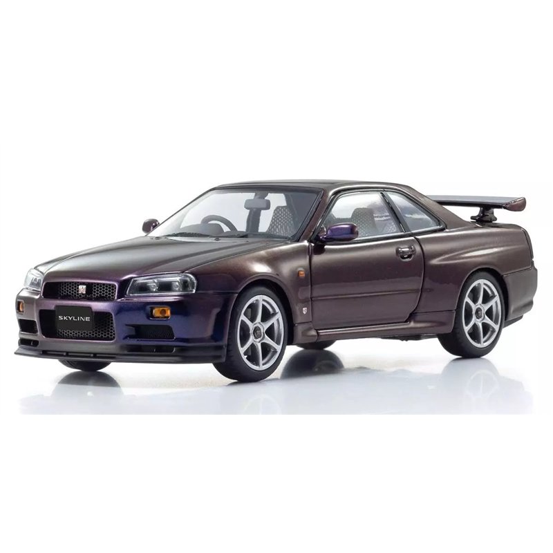 Kyosho 1:43 Nissan Skyline R34 GT-R V-Spec Midnight Purple III