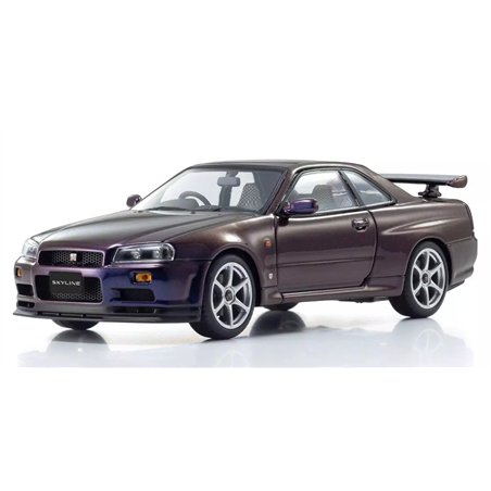 Kyosho 1:43 Nissan Skyline R34 GT-R V-Spec Midnight Purple III